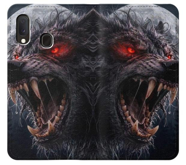 S4094 Wolf Moonlight Fantasy Art Case For Samsung Galaxy A20e